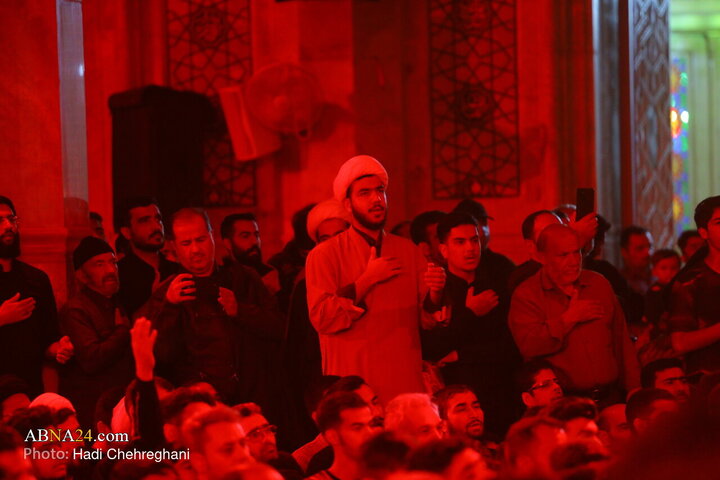 Photos: Hazrat Zahra mourning ceremony held at Azam Mosque in Qom