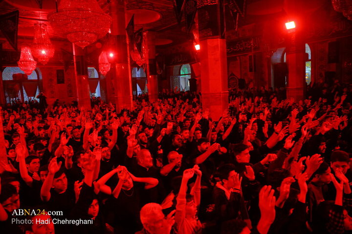 Photos: Hazrat Zahra mourning ceremony held at Azam Mosque in Qom