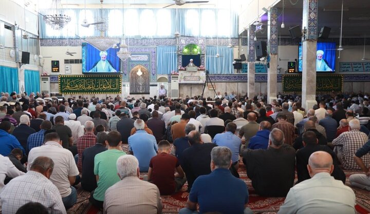 نماز جمعه حضرت زینب(س) در دمشق سوریه
