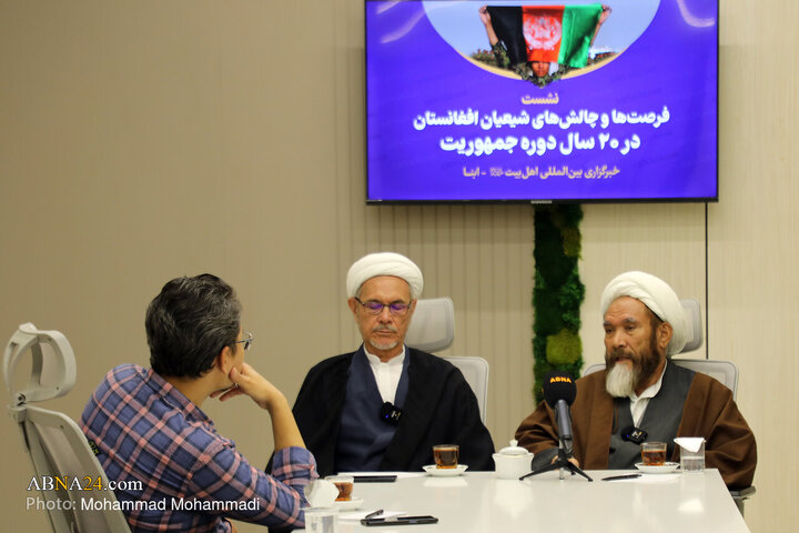 Photos: Session on "Opportunities, Challenges for Afghan Shias in 20 Years of Republic" held at ABNA News Agency