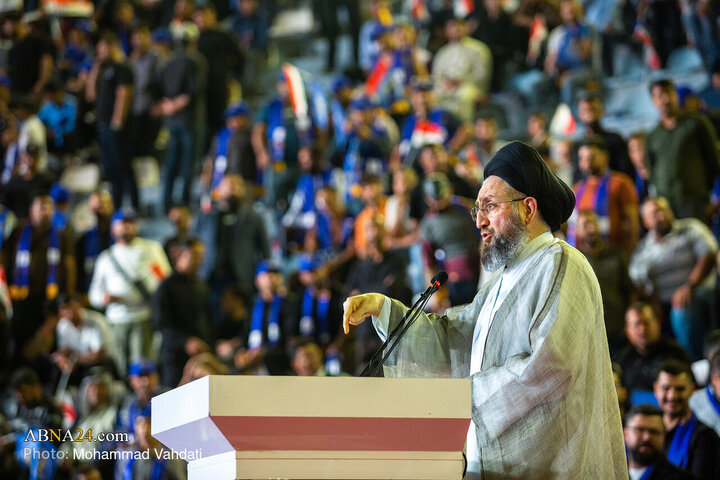 Photos: Shia parties' election rally in Baghdad
