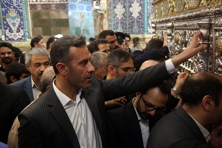Photos: Iranian mayors paid pilgrimage visit to Hazrat Masoumeh holy shrine