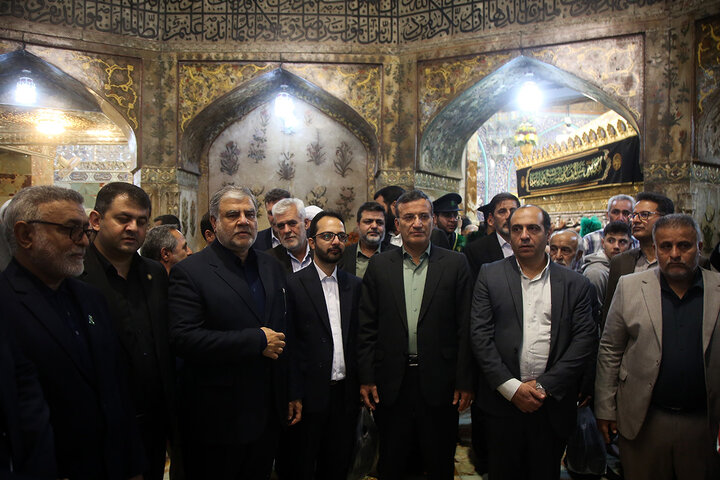 Photos: Iranian mayors paid pilgrimage visit to Hazrat Masoumeh holy shrine