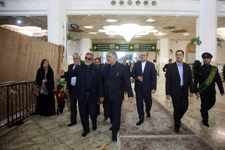 Photos: Iranian mayors paid pilgrimage visit to Hazrat Masoumeh holy shrine