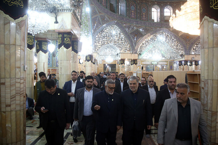Photos: Iranian mayors paid pilgrimage visit to Hazrat Masoumeh holy shrine