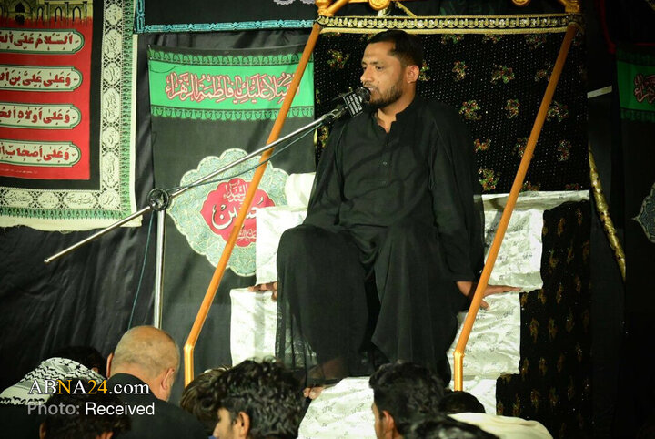 مراسم شهادت حضرت فاطمه در امام‌بارگاه موسی کاظم در جامشورو، پاکستان