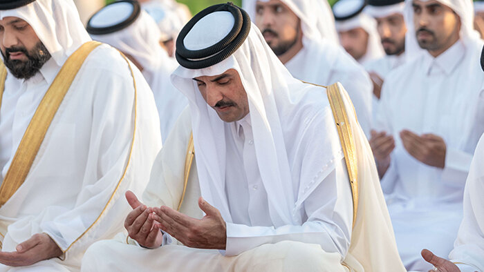 درخواست امیر قطر برای اقامه نماز باران