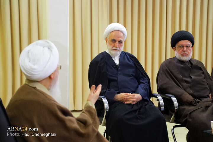 Photos: Head of Iran's Judiciary meets with Ayatollah Javadi Amoli