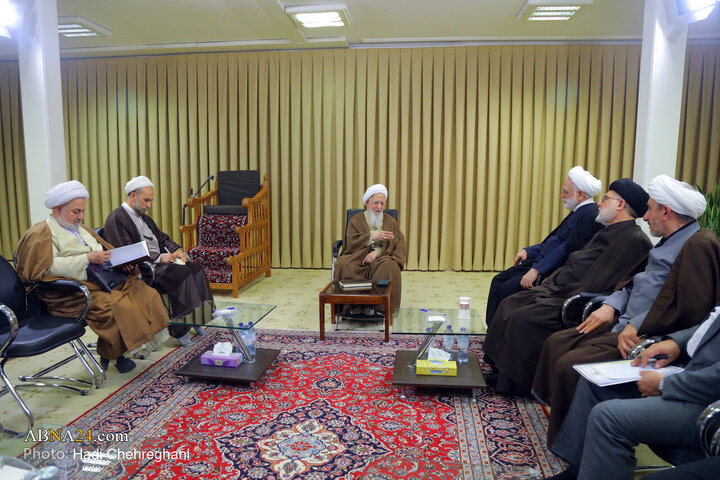 Photos: Head of Iran's Judiciary meets with Ayatollah Javadi Amoli
