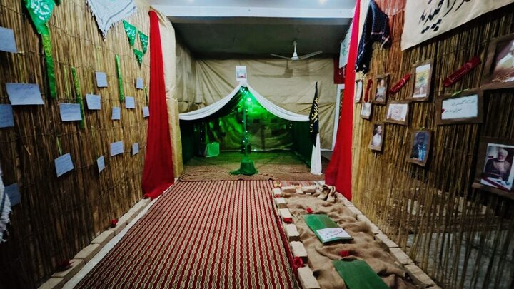 عکس خبری | برپایی نمایشگاه «بیت فاطمه(س)» در مدرسه صدیقه کبری هزاره، کویته پاکستان