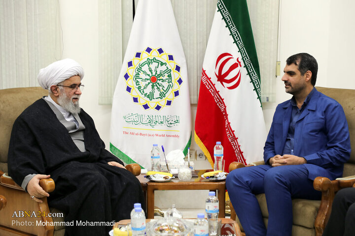 دیدار نماینده مردم قم در مجلس شورای اسلامی با دبیر کل مجمع جهانی اهل بیت (ع)