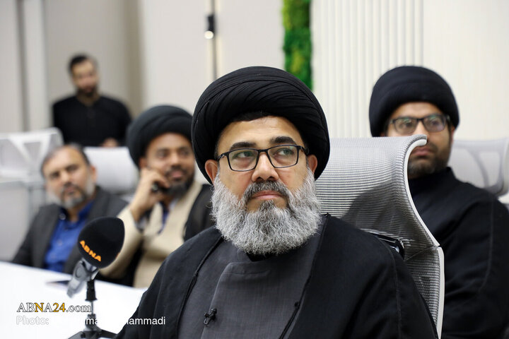 حضور نائب رئیس مجلس وحدت مسلمین پاکستان در خبرگزاری بین‌المللی ابنا