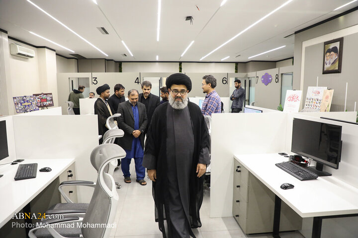 حضور نائب رئیس مجلس وحدت مسلمین پاکستان در خبرگزاری بین‌المللی ابنا