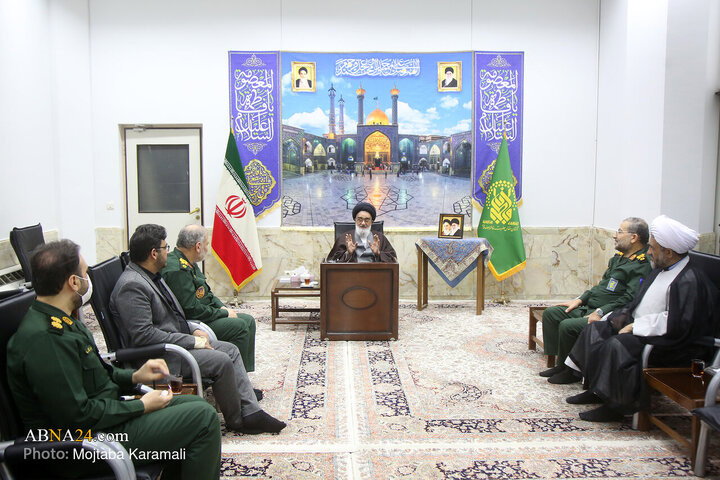 دیدار رئیس سازمان بسیج مستضعفین با مراجع و علما