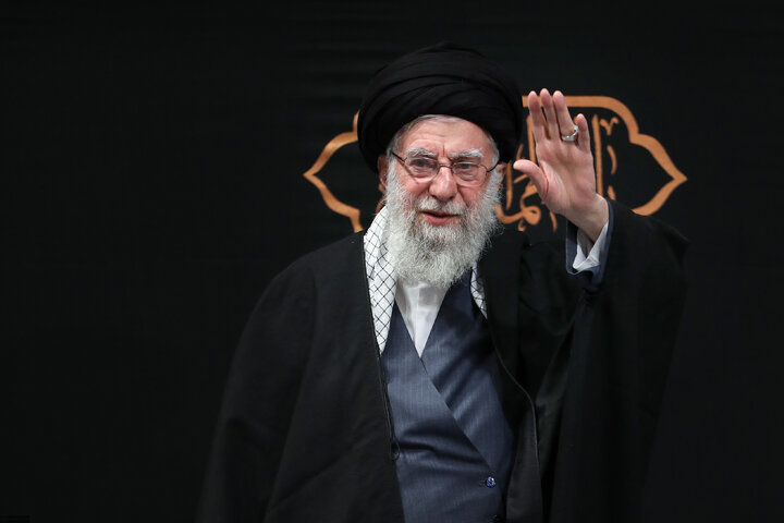 Imam Khamenei attends first night of mourning ceremony for Hazrat Zahra
