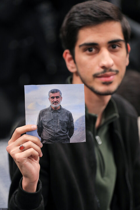 Imam Khamenei attends first night of mourning ceremony for Hazrat Zahra
