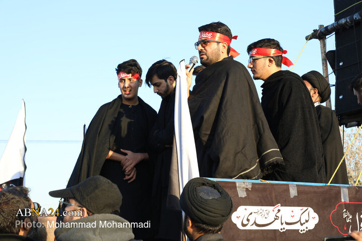 تصاویر | اجتماع و پیاده‌روی اردوزبانان به مناسبت ایام فاطمیه در طریق المهدی