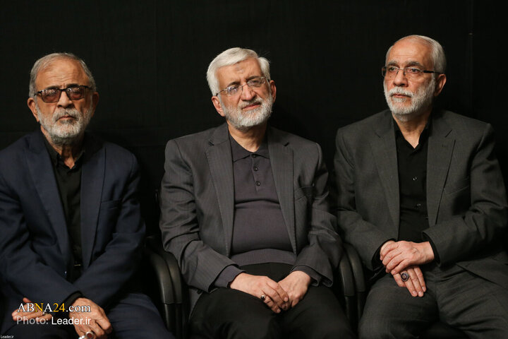 مراسم عزاداری شب شهادت حضرت فاطمه زهرا(س) در حسینیه امام خمینی(ره)