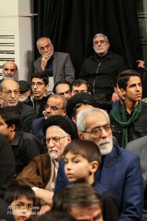 مراسم عزاداری شب شهادت حضرت فاطمه زهرا(س) در حسینیه امام خمینی(ره)