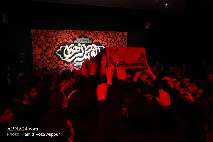مراسم عزاداری شب شهادت حضرت زهرا(س) با حضور آیت‌الله رمضانی در رشت