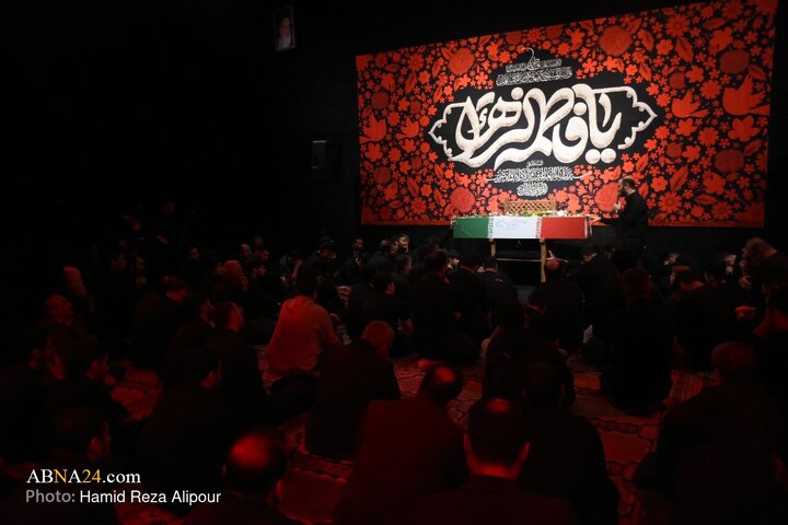 مراسم عزاداری شب شهادت حضرت زهرا(س) با حضور آیت‌الله رمضانی در رشت
