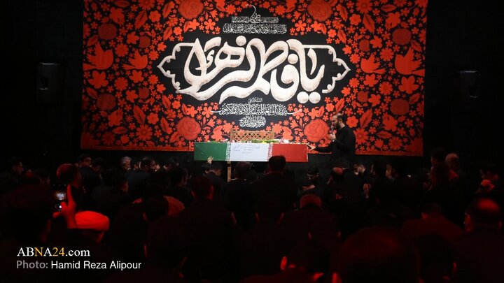 مراسم عزاداری شب شهادت حضرت زهرا(س) با حضور آیت‌الله رمضانی در رشت