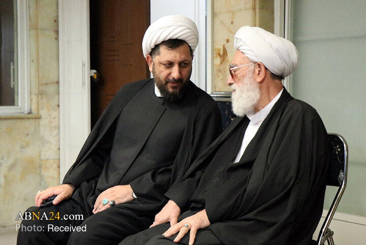 مراسم عزاداری شهادت حضرت زهرا(س) با حضور آیت‌الله نوری همدانی