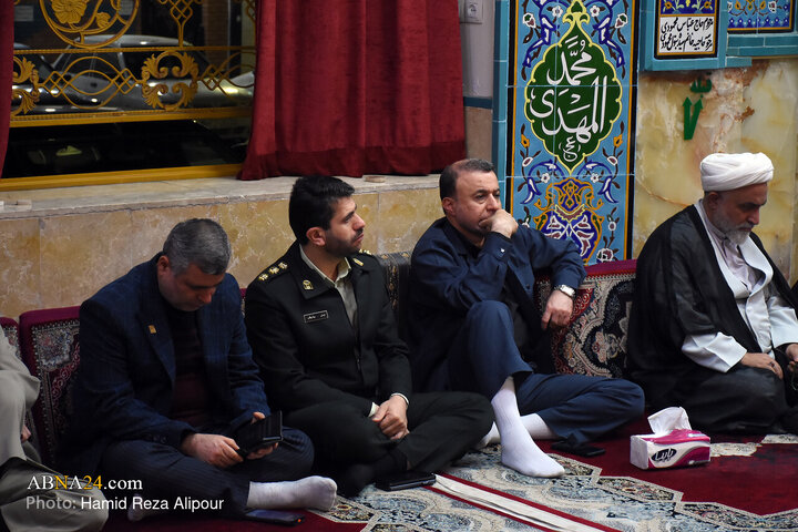 Photos: Fatemiyah mourning ceremony held in Rasht with presence of an unidentified martyr