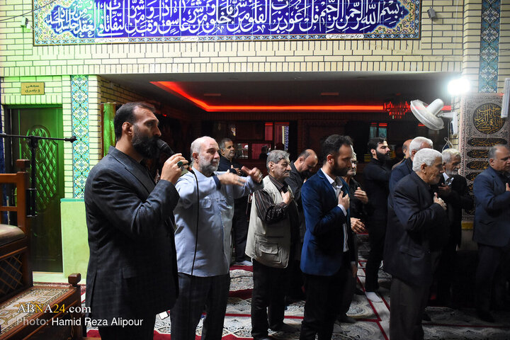 Photos: Fatemiyah mourning ceremony held in Rasht with presence of an unidentified martyr