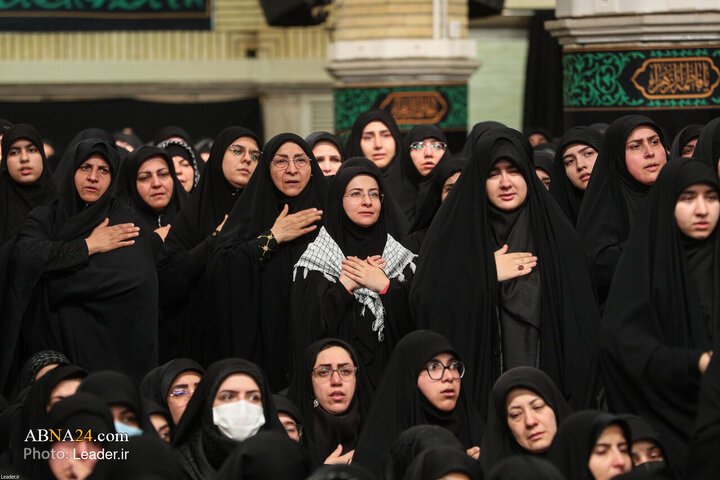 Photos: Third night of Hazrat Zahra mourning ceremony held at Imam Khomeini Hussainiyyah