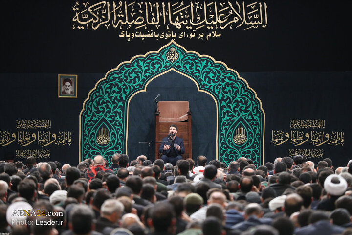 Photos: Third night of Hazrat Zahra mourning ceremony held at Imam Khomeini Hussainiyyah