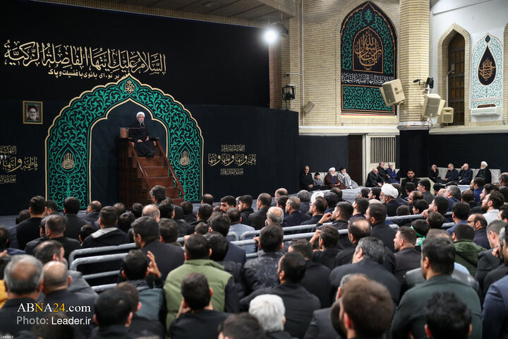 Photos: Third night of Hazrat Zahra mourning ceremony held at Imam Khomeini Hussainiyyah