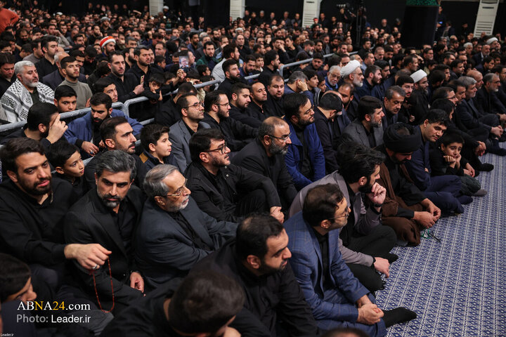 Photos: Third night of Hazrat Zahra mourning ceremony held at Imam Khomeini Hussainiyyah