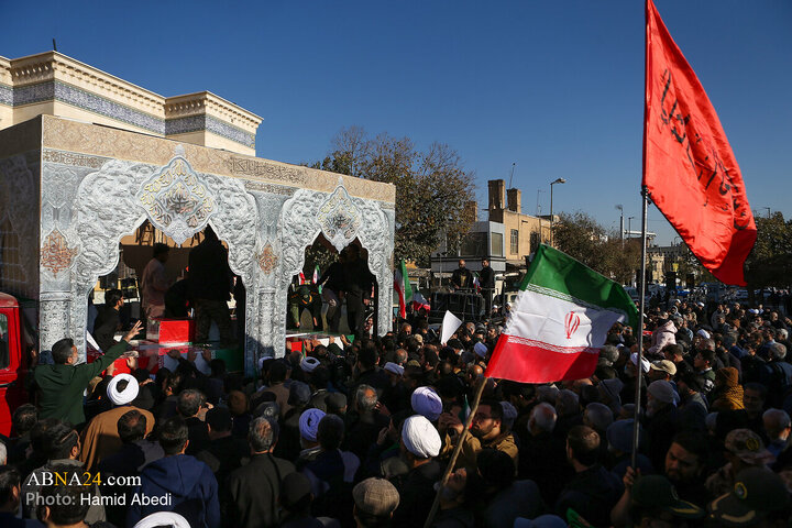 Photos: Funeral ceremony of 7 unidentified martyrs held in Qom