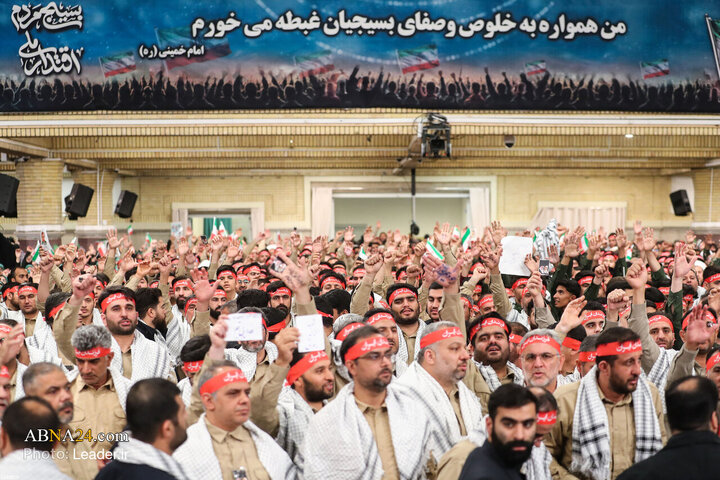 مراسم روز بسیج در حسینیه امام خمینی(ره)
