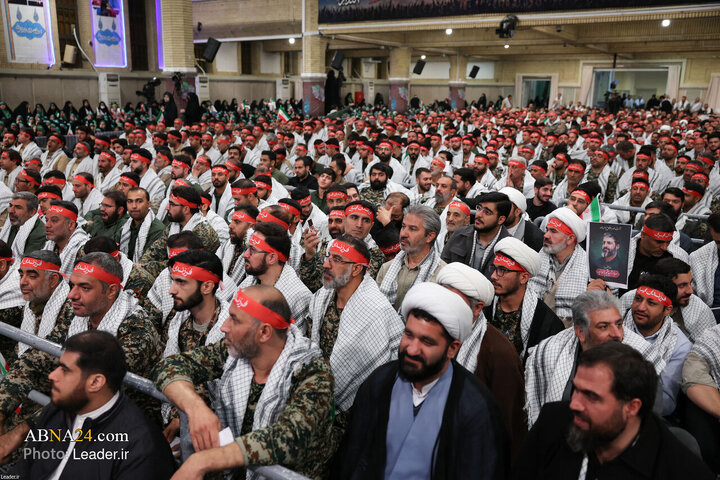 مراسم روز بسیج در حسینیه امام خمینی(ره)