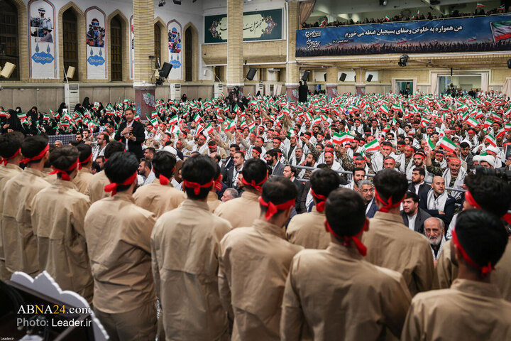 مراسم روز بسیج در حسینیه امام خمینی(ره)