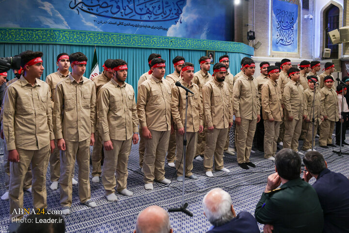 مراسم روز بسیج در حسینیه امام خمینی(ره)