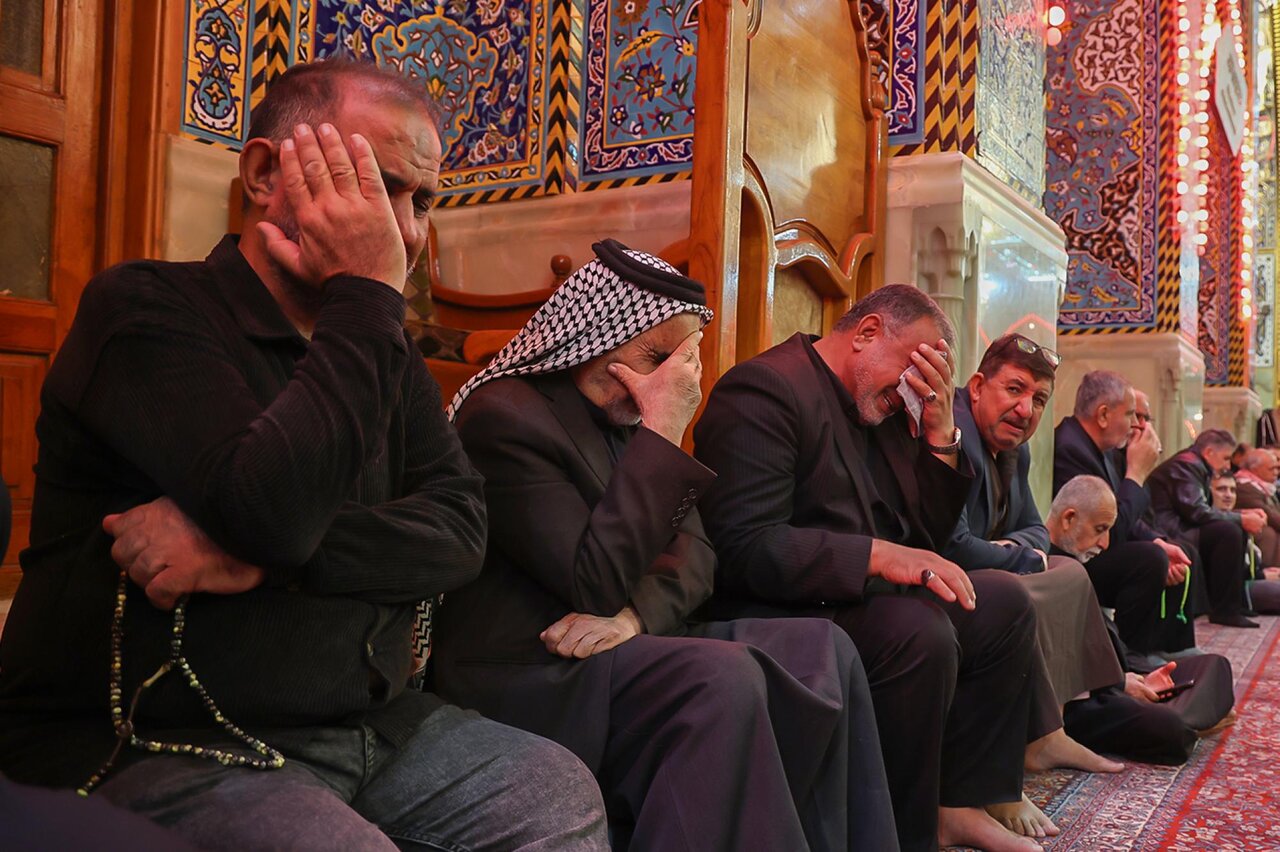 Al-Abbas Holy Shrine continues to hold mourning ceremony on martyrdom of Lady Fatima  (+Photos)