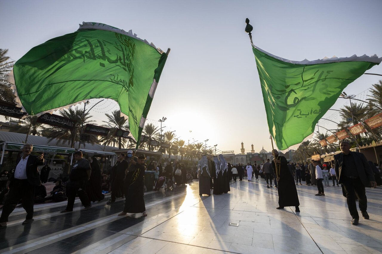 Mourning processions commemorate martyrdom anniversary of Lady Fatima in Karbala (+Photos)