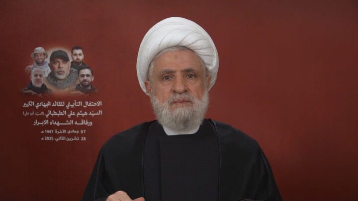 شیخ نعیم قاسم: حق پاسخ محفوظ است؛ ترور فرماندهان مقاومت شکست نخواهد آورد