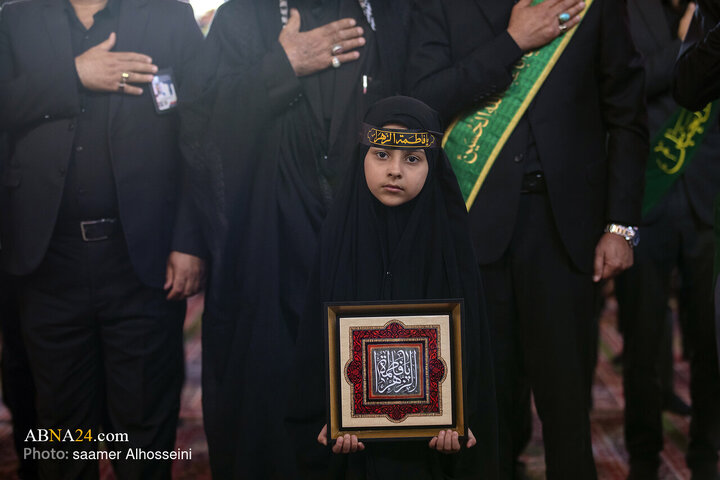 مراسم عزاداری شهادت حضرت زهرا(س) در حرم حضرت عباس(ع)