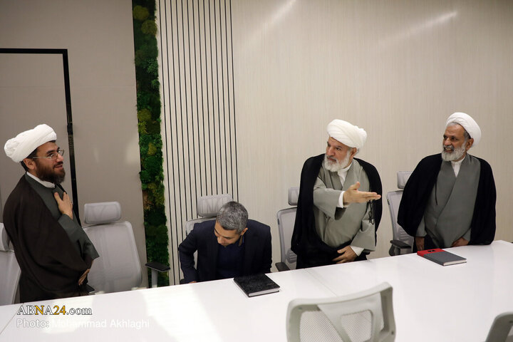 Photos: Acting President of University of Religions and Denominations visits ABNA News Agency