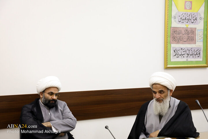 دیدار اعضای برگزاری همایش ملی بزرگداشت آیت‌الله یزدی با آیت‌الله رمضانی