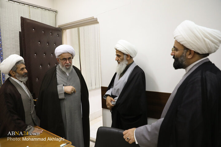 دیدار اعضای برگزاری همایش ملی بزرگداشت آیت‌الله یزدی با آیت‌الله رمضانی