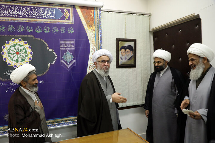 دیدار اعضای برگزاری همایش ملی بزرگداشت آیت‌الله یزدی با آیت‌الله رمضانی