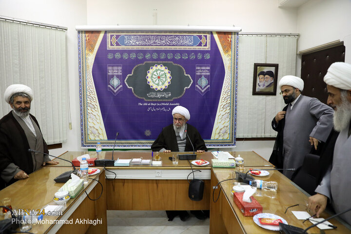 دیدار اعضای برگزاری همایش ملی بزرگداشت آیت‌الله یزدی با آیت‌الله رمضانی