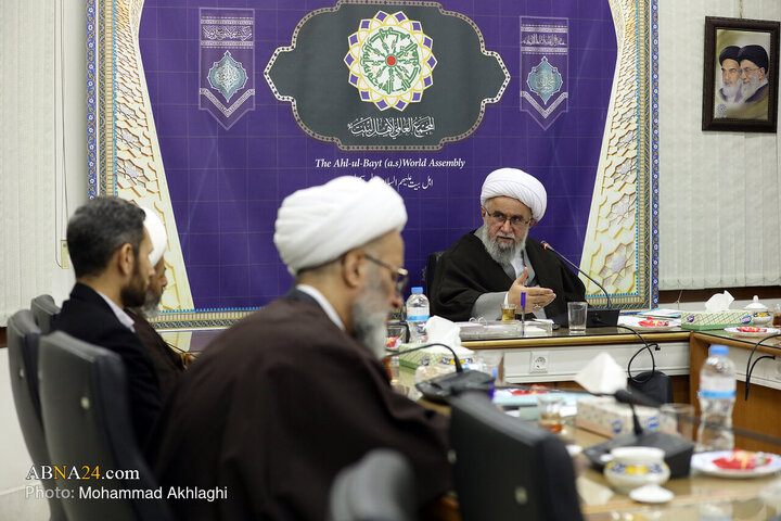 دیدار اعضای برگزاری همایش ملی بزرگداشت آیت‌الله یزدی با آیت‌الله رمضانی