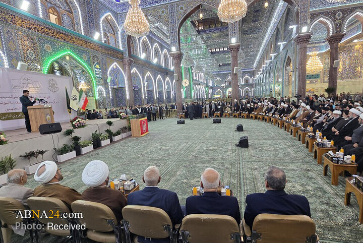 Photos: Congress honoring Allameh Naeini held at Imam Hussein holy shrine