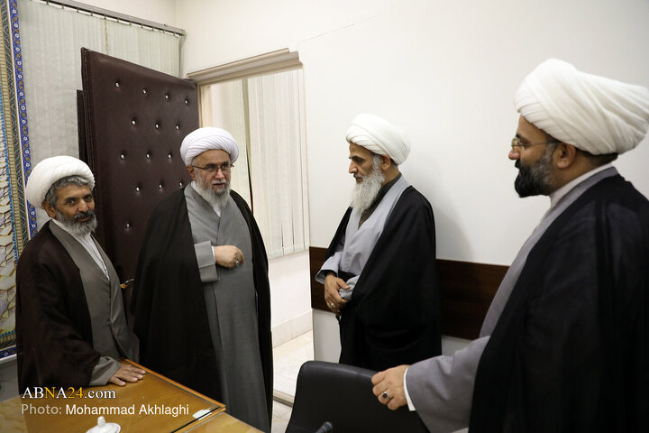 Photos: Organizers of National Conference Honoring Ayatollah Yazdi meet with Secretary-General of AhlulBayt World Assembly